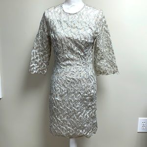 Detailed lace dress